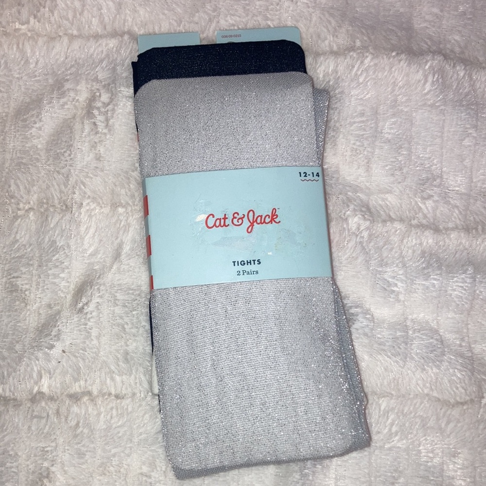10/$13 NWT Cat and Jack Tights 12-14 girls